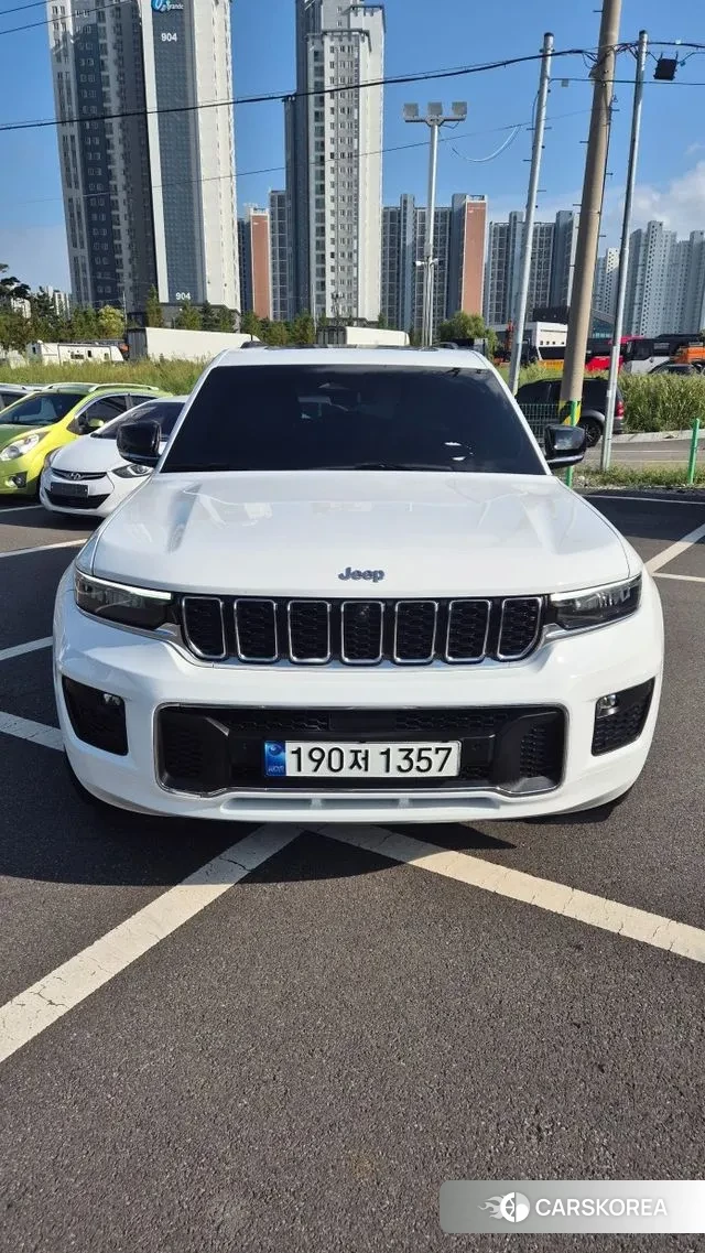 Jeep Grand Cherokee (WL) 2022 Белый из Кореи