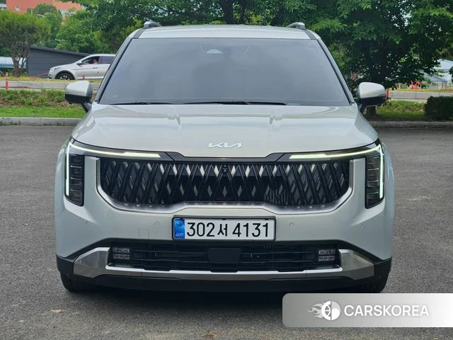 Kia The New Carnival 4th Generation 2024 Серебристо-серый из Кореи