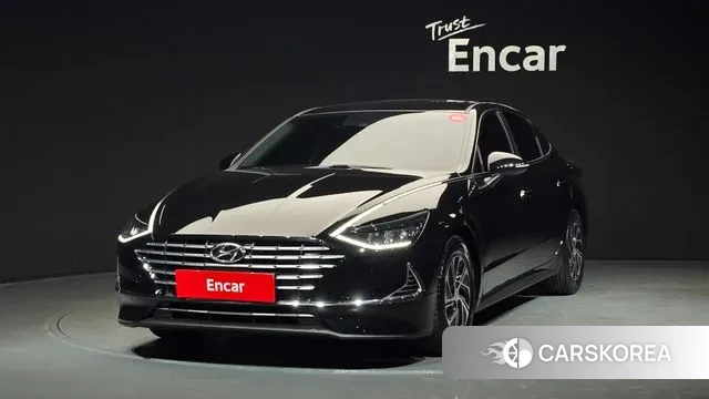 Hyundai Sonata Hybrid (DN8) 2021 Черный из Кореи