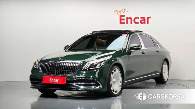 Mercedes-Benz S-Class W222 2020 Темно-зеленый из Кореи