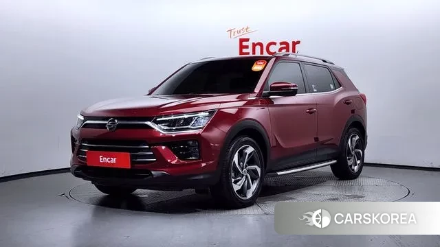 Ssangyong Beautiful Korando 2020 Красный из Кореи