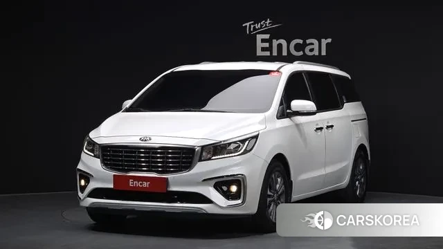 Kia The New Carnival 2019 Белый из Кореи