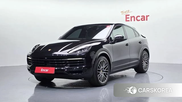 Porsche Cayenne (PO536) 2022 Черный из Кореи
