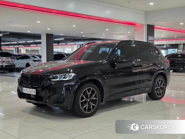 BMW X3 (G01) 2024 Черный из Кореи