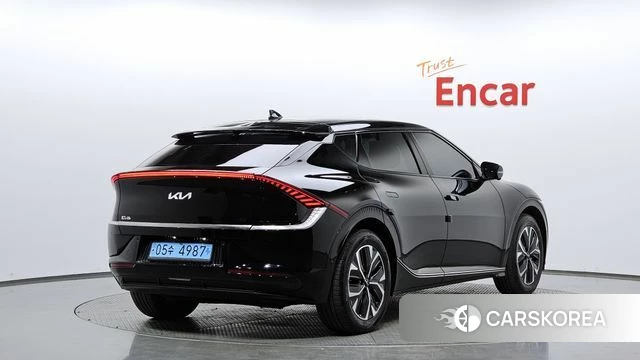 Kia EV6 2023 Черный из Кореи