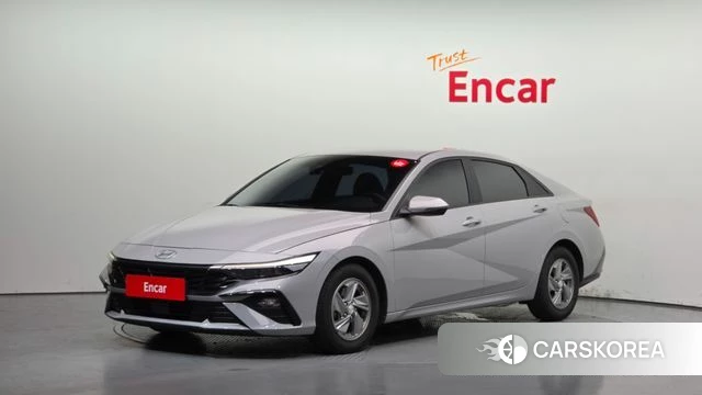 Hyundai The New Avante (CN7) 2023 Серебристо-серый из Кореи