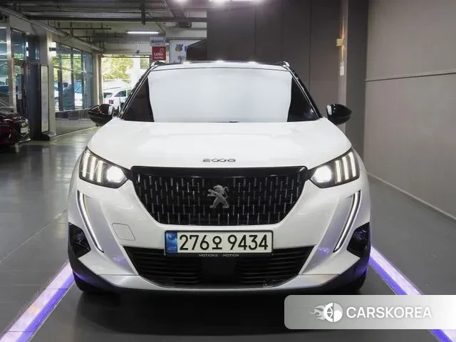 Peugeot 2008 Second generation 2021 Белый из Кореи