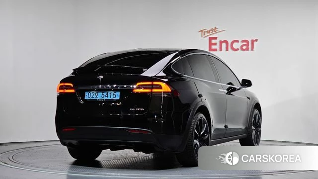 Tesla Model X 2019 Черный из Кореи