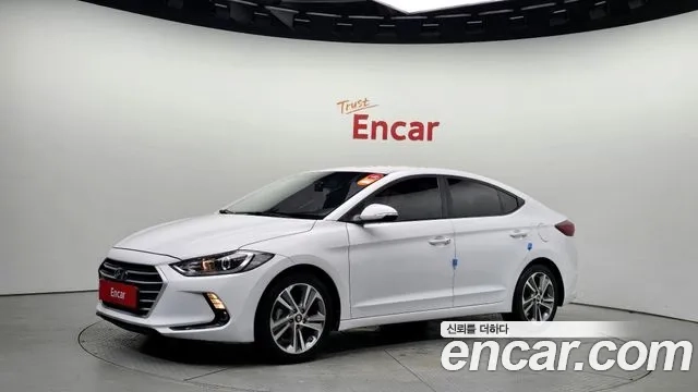Hyundai Avante AD 2018 Белый из Кореи
