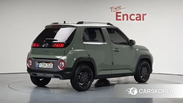 Hyundai Casper 2022 Темно-зеленый из Кореи