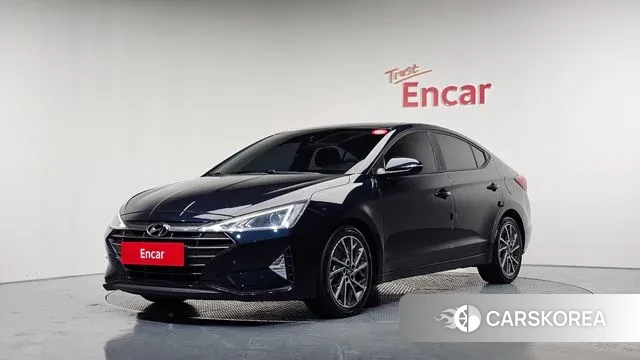 Hyundai The New Avante AD 2018 Синий из Кореи