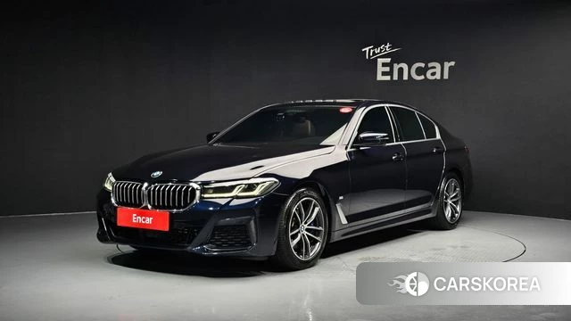 BMW 5 Series (G30) 2021 Черный из Кореи