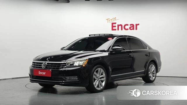 Volkswagen The New Passat 2018 Черный из Кореи