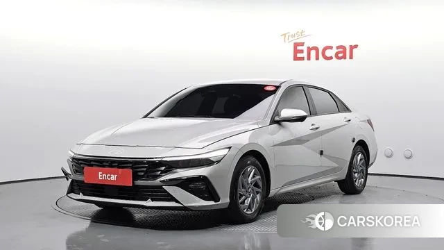 Hyundai The New Avante (CN7) 2024 Серебристо-серый из Кореи