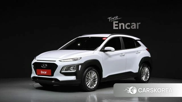 Hyundai Kona 2019 Белый из Кореи