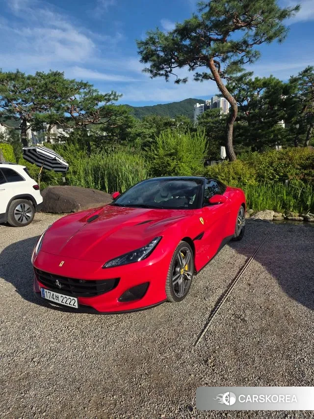 Ferrari Portofino 2018 Красный из Кореи