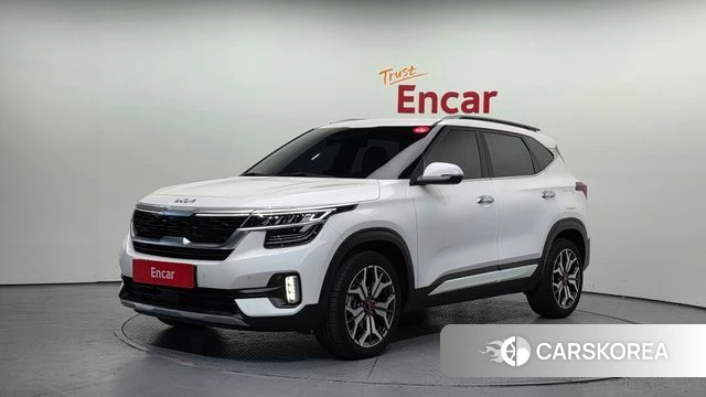Kia Seltos 2022 Белый из Кореи