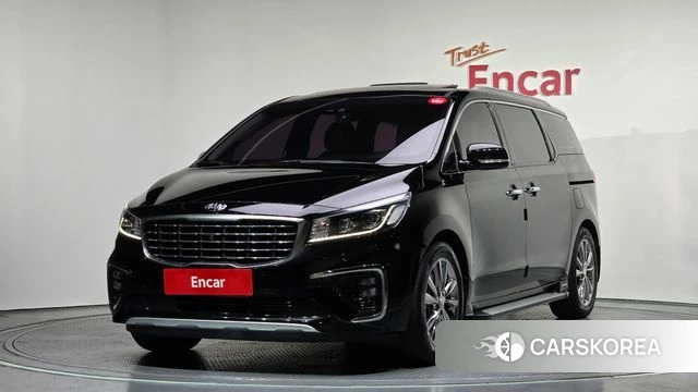Kia The New Carnival 2018 Черный из Кореи