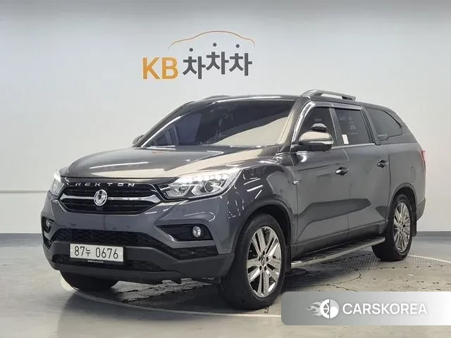 Ssangyong Rexton Sports 2018 Серый из Кореи