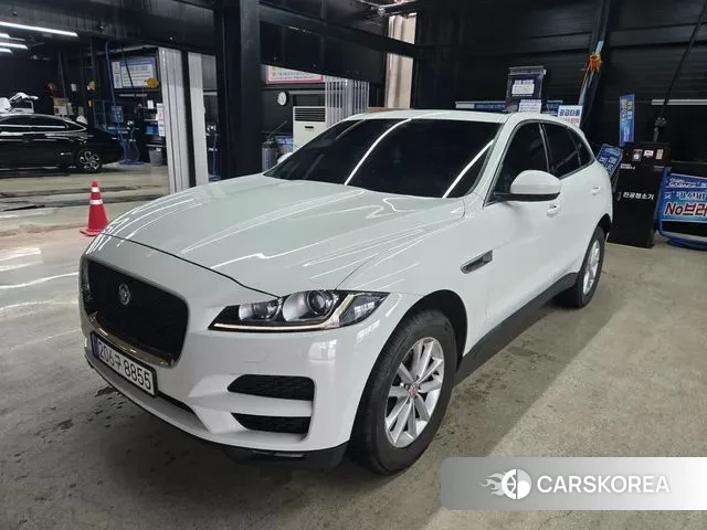 Jaguar F-PACE 2018 Белый из Кореи