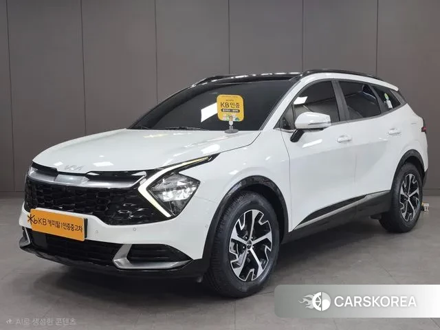 Kia Sportage 5th Generation Hybrid 2021 Белый из Кореи