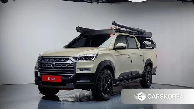 Ssangyong The New Rexton Sports Cannes 2023 Жемчужный цвет из Кореи