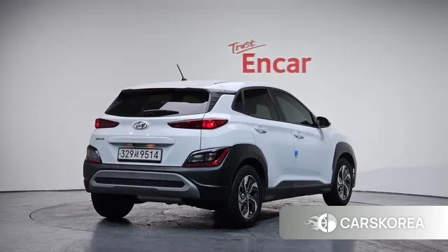Hyundai The New Kona Hybrid 2021 Белый из Кореи