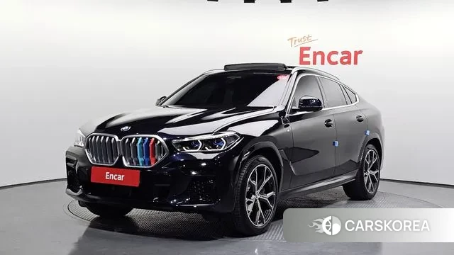 BMW X6 (G06) 2022 Синий из Кореи