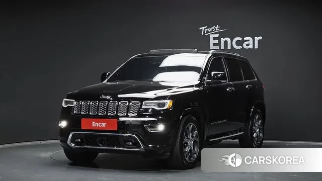Jeep Grand Cherokee 2019 Черный из Кореи