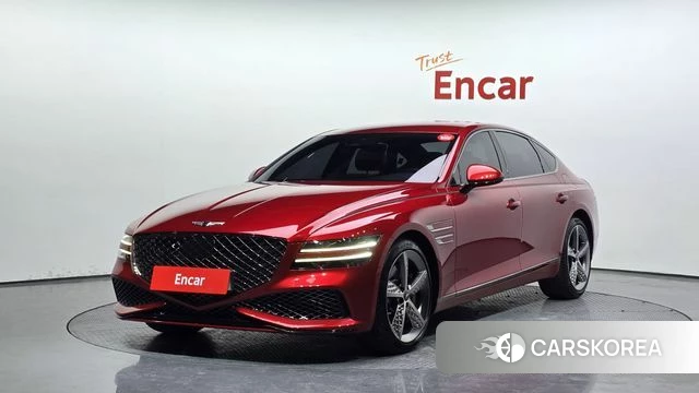 Genesis G80 (RG3) 2022 Красный из Кореи