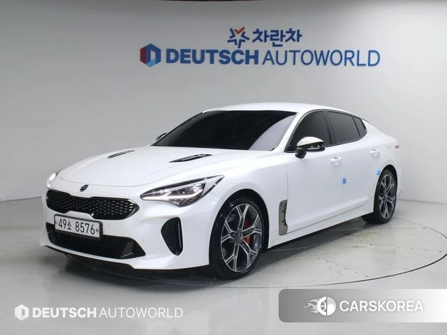 Kia Stinger 2019 Белый из Кореи