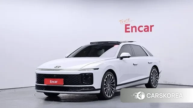 Hyundai Grandeur (GN7) 2025 Белый из Кореи