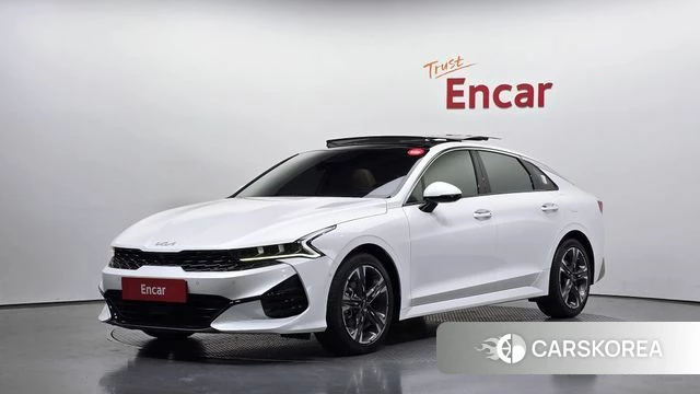 Kia K5 3rd generation 2022 Белый из Кореи
