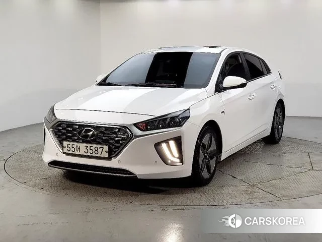 Hyundai The New Ionic Hybrid 2019 Белый из Кореи