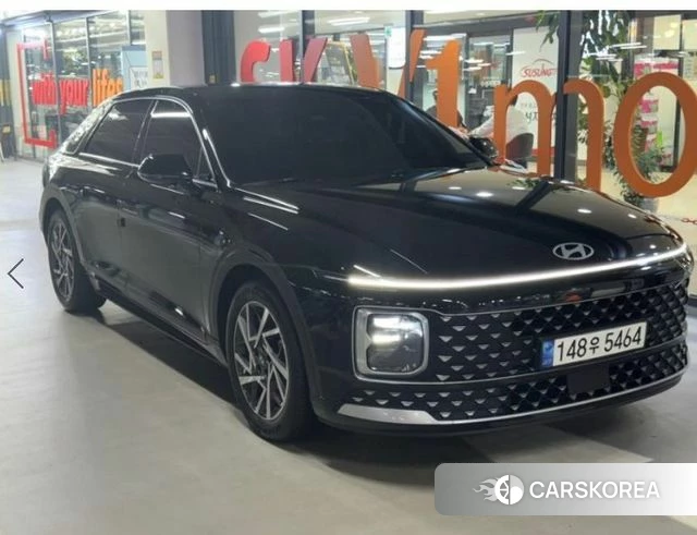 Hyundai Grandeur (GN7) 2023 Черный из Кореи