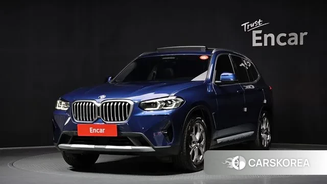 BMW X3 (G01) 2022 Синий из Кореи