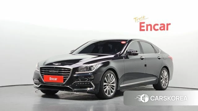 Genesis G80 2018 Черный из Кореи