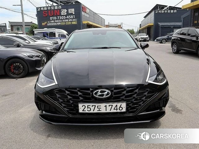 Hyundai Sonata (DN8) 2022 Черный из Кореи