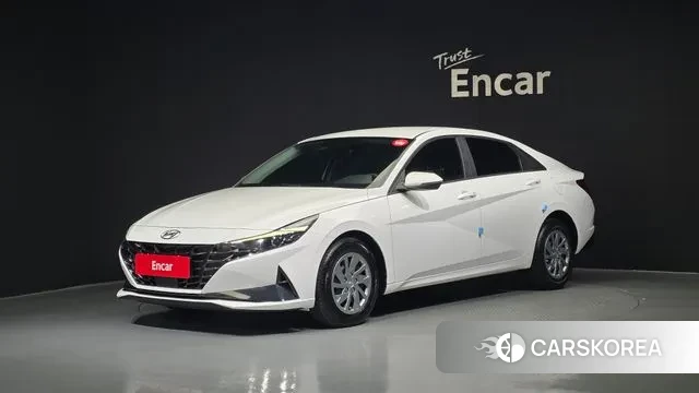 Hyundai Avante (CN7) 2020 Белый из Кореи