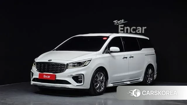 Kia The New Carnival 2018 Белый из Кореи