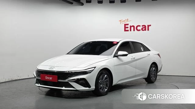 Hyundai The New Avante Hybrid (CN7) 2025 Белый из Кореи