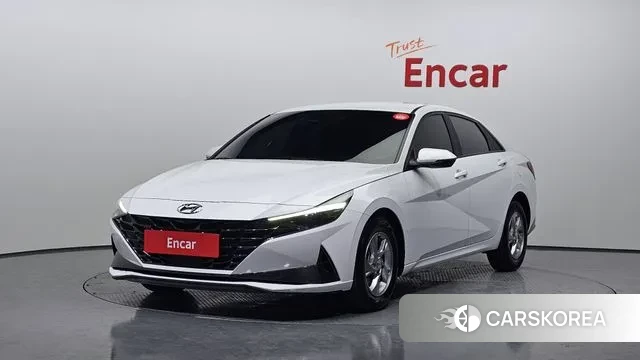 Hyundai Avante (CN7) 2020 Белый из Кореи
