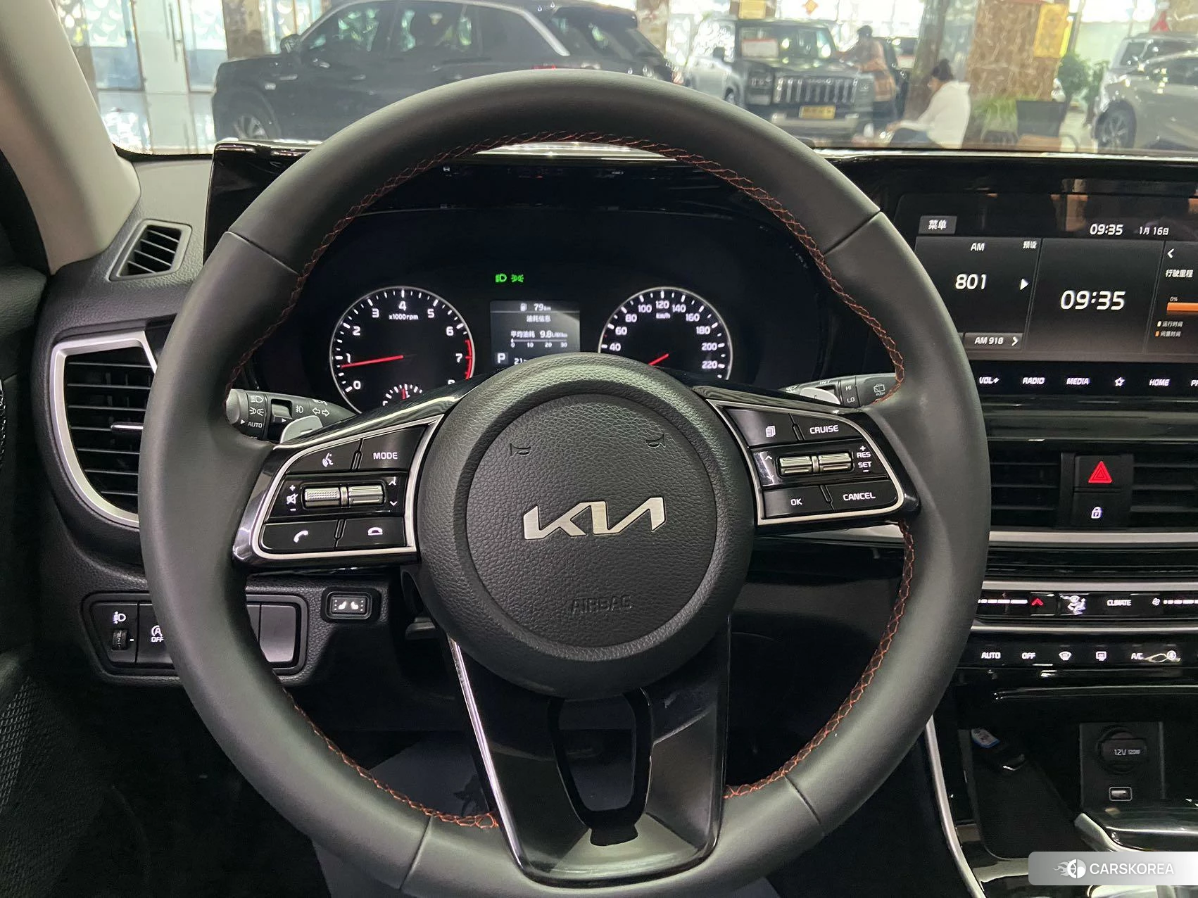 Kia KX3 2021 Белый из Китая