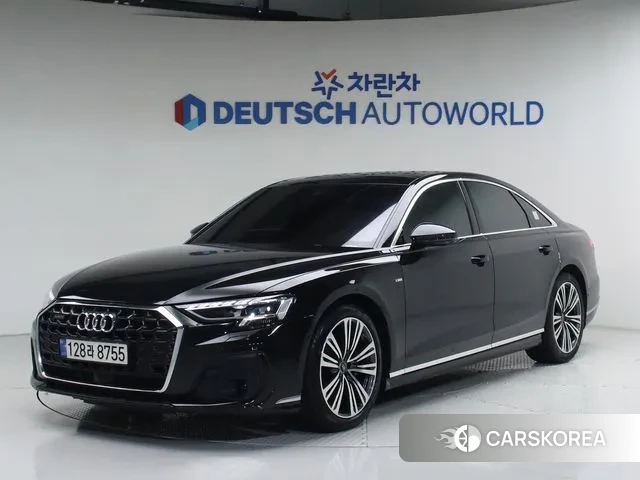 Audi A8 (D5) 2023 Черный из Кореи