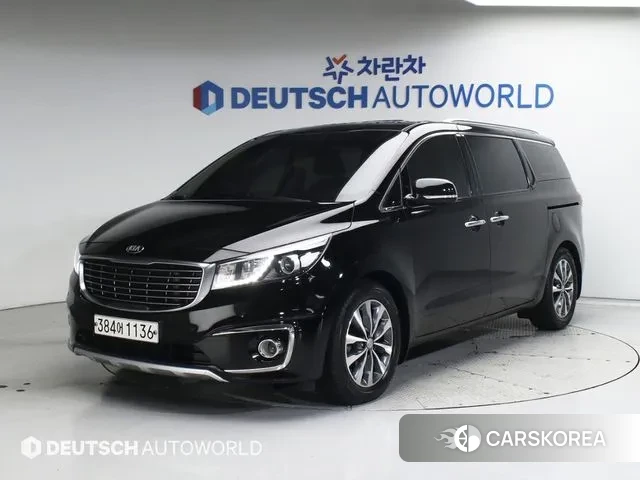 Kia All New Carnival 2018 Черный из Кореи