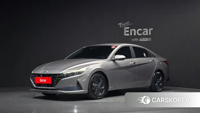 Hyundai Avante Hybrid (CN7) 2022 Серый из Кореи
