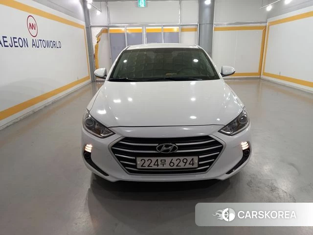 Hyundai Avante AD 2018 Белый из Кореи