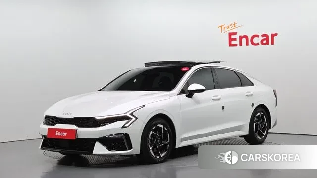 Kia The New K5 3rd generation 2024 Белый из Кореи