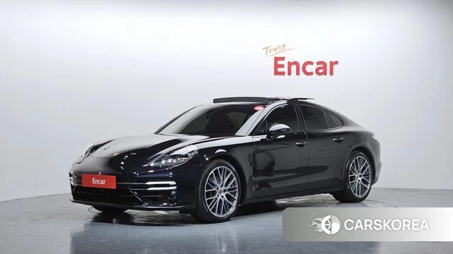 Porsche Panamera (971) 2021 Черный из Кореи
