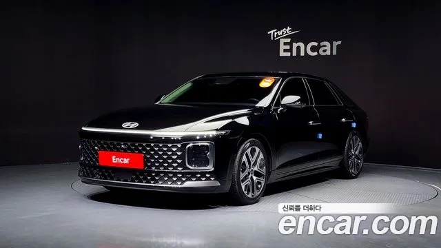 Hyundai Grandeur Hybrid (GN7) 2023 Черный из Кореи